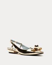 Load image into Gallery viewer, Aubrey Slingback Flat Platino