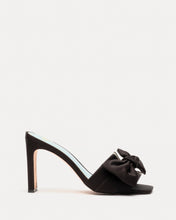 Load image into Gallery viewer, Hilary Satin Heel Black
