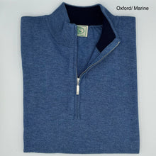 Load image into Gallery viewer, Scottish Cashmere/Silk Quarter Zip
