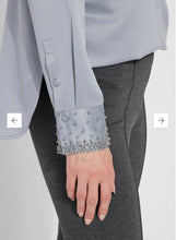 Load image into Gallery viewer, Beaded Satin Top