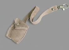 Load image into Gallery viewer, Marquise Paris Recontre Equestre Top Handle Shoulder Bag Pearl Suede