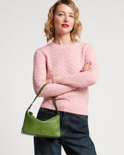 Load image into Gallery viewer, Freddie Soft Pouch Crinkled Leather Bag Green