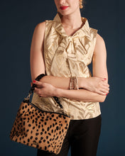 Load image into Gallery viewer, Cheetah Print Small June Bag