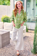 Load image into Gallery viewer, Fiona Floral Jacquard Blouse