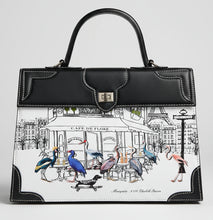Load image into Gallery viewer, Marquise Paris Café de Flore Top Handle Shoulder Bag