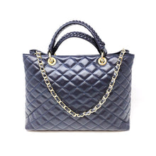 Load image into Gallery viewer, Italian Leather Quilted Big Bag