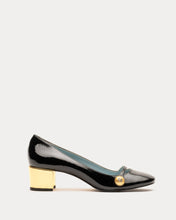 Load image into Gallery viewer, Gaga Pump Crinkled Patent Leather Black