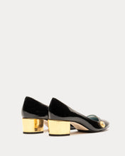 Load image into Gallery viewer, Gaga Pump Crinkled Patent Leather Black
