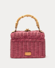 Load image into Gallery viewer, Hannah Lunchbox Wicker Bag