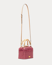 Load image into Gallery viewer, Hannah Lunchbox Wicker Bag