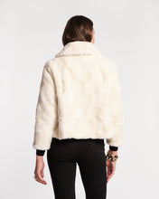 Load image into Gallery viewer, Babe White Faux Fur Jacket