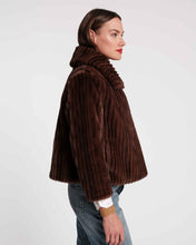 Load image into Gallery viewer, Babe Brown Faux Fur Jacket