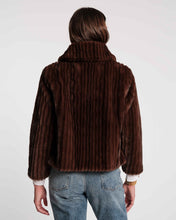 Load image into Gallery viewer, Babe Brown Faux Fur Jacket