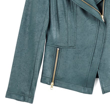 Load image into Gallery viewer, Liquid Leather Moto Jacket