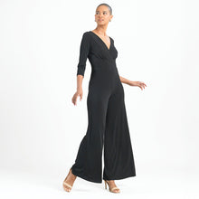 Load image into Gallery viewer, Signature V-Neck Jumpsuit 3/4 Sleeves