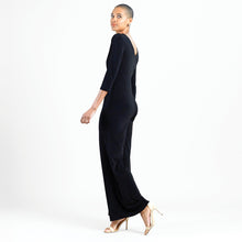 Load image into Gallery viewer, Signature V-Neck Jumpsuit 3/4 Sleeves