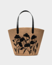 Load image into Gallery viewer, Jute Embroidered Tote