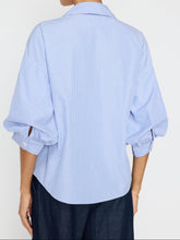 Load image into Gallery viewer, Kate Shirt Blue Stripe