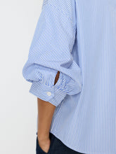Load image into Gallery viewer, Kate Shirt Blue Stripe