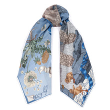 Load image into Gallery viewer, London Bridge Wool Silk Shawl