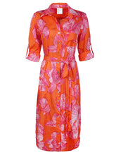 Load image into Gallery viewer, Alex Long Shirt Dress Royal Hawaiian