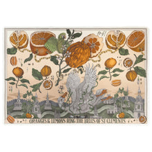 Load image into Gallery viewer, Oranges & Lemons Silk Twill Rectangle