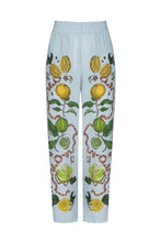 Load image into Gallery viewer, Oranges & Lemons Silk Lounge Pants