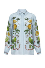 Load image into Gallery viewer, Oranges & Lemons Silk Oxford Shirt