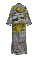 Load image into Gallery viewer, Oranges & Lemons Loose Silk Robe