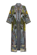 Load image into Gallery viewer, Oranges & Lemons Loose Silk Robe