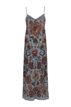 Load image into Gallery viewer, Ring a Ring o' Roses Silk Slip Dress