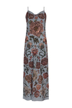 Load image into Gallery viewer, Ring a Ring o' Roses Silk Slip Dress