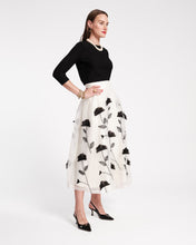 Load image into Gallery viewer, Shea Maxi Skirt Organza Flower
