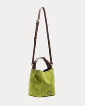 Load image into Gallery viewer, June Suede Leather Bag Green