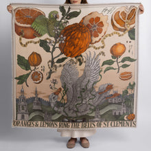 Load image into Gallery viewer, Oranges & Lemons Wool Silk Shawl