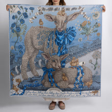 Load image into Gallery viewer, London Bridge Wool Silk Shawl