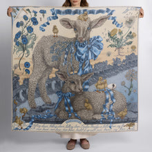 Load image into Gallery viewer, London Bridge Wool Silk Shawl