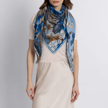 Load image into Gallery viewer, London Bridge Wool Silk Shawl