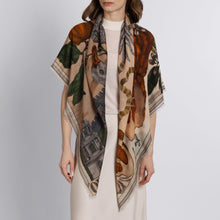 Load image into Gallery viewer, Oranges & Lemons Cashmere Shawl