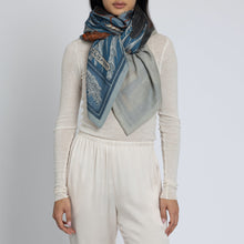 Load image into Gallery viewer, Koinobori Karasu Cashmere-Lined Stole