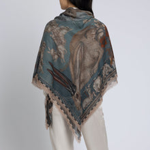 Load image into Gallery viewer, The Floating Rabbits Cashmere Shawl