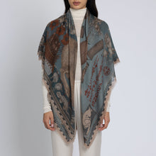 Load image into Gallery viewer, The Floating Rabbits Cashmere Shawl