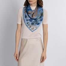 Load image into Gallery viewer, London Bridge Silk Twill Shawl