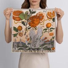 Load image into Gallery viewer, Oranges & Lemons Silk Twill Shawl