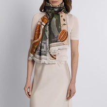 Load image into Gallery viewer, Oranges & Lemons Silk Twill Rectangle