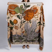 Load image into Gallery viewer, Oranges & Lemons Silk Twill Rectangle