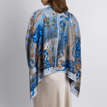 Load image into Gallery viewer, London Bridge Silk Scarf Blouse