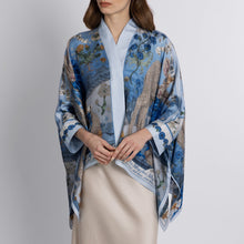 Load image into Gallery viewer, London Bridge Silk Scarf Blouse