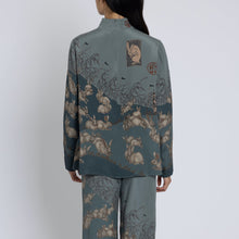Load image into Gallery viewer, The Floating Rabbits High Neck Blouse