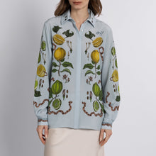 Load image into Gallery viewer, Oranges & Lemons Silk Oxford Shirt